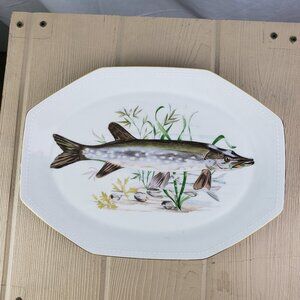 Vtg Schirnding Bavaria Fish Platter